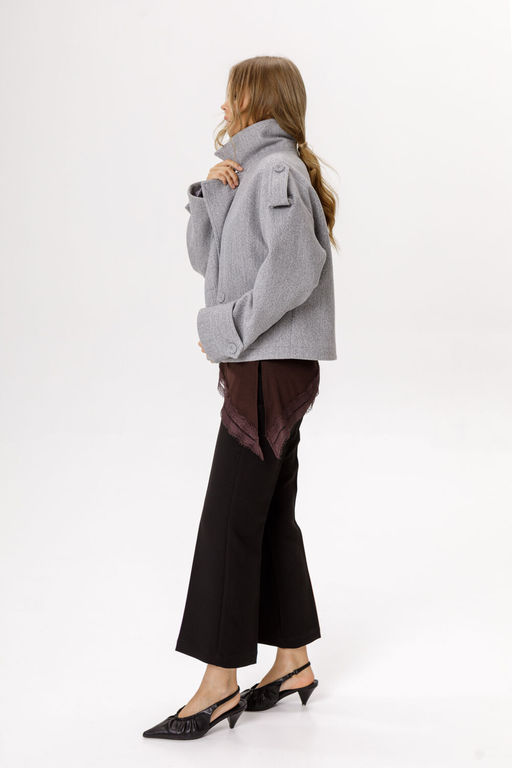 Плащ Pirs 6519 серый