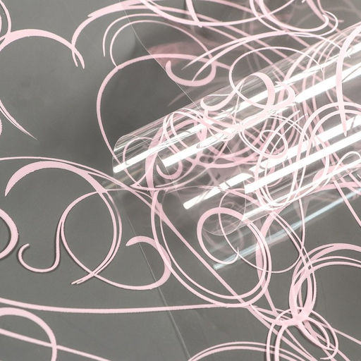 Пленка для цветов Серпантин розовая 0.7?8.2 м, 40 мкм - UPAK LAND фото 2