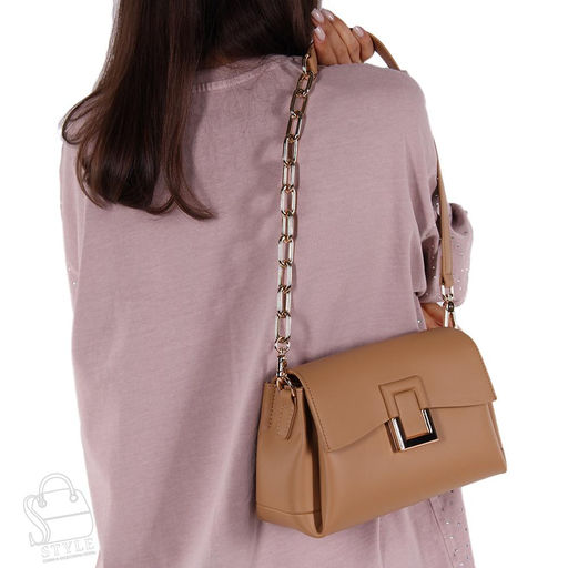 Сумка женская кожаная 129-1NL camel NL - S-style фото 2