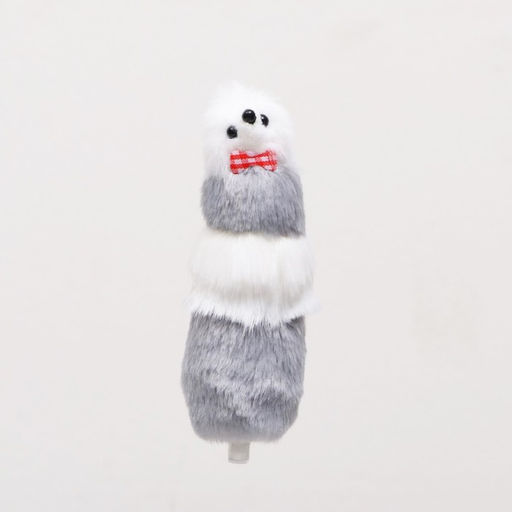 Мышь из искусственного меха, до 13 см, серая - Simaland фото 4