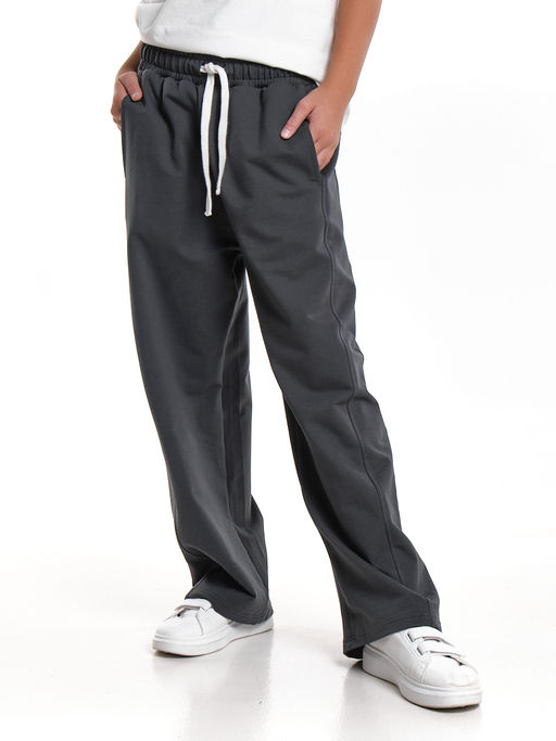 Брюки с лампасом 22-6009 графит - Mini maxi фото 5