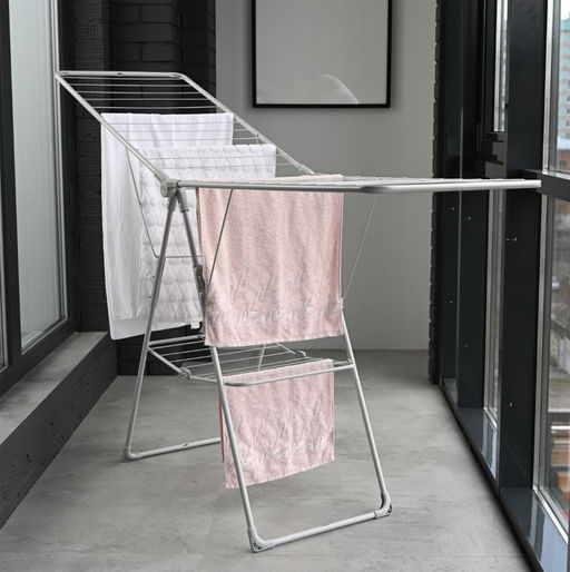 Сушилка напольная 21 м (СБ8/МС матовый серый)