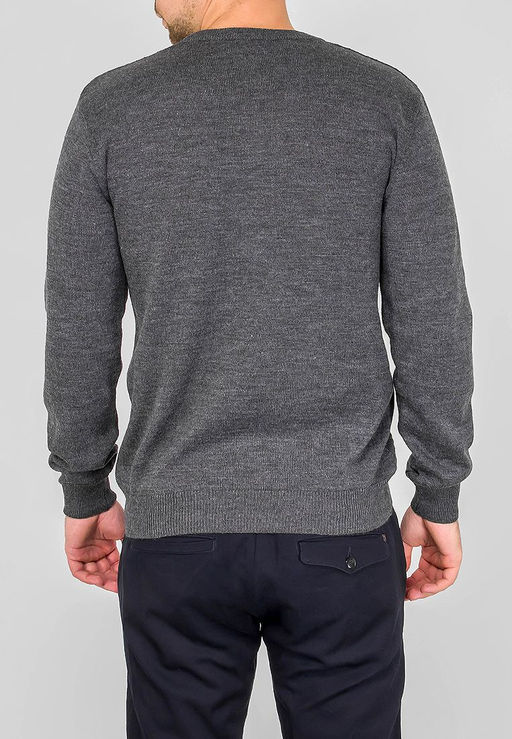 Джемпер мужской CASINO c124-ромб D4 (антрацит) - Greg фото 2