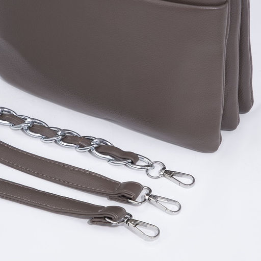 Сумка кросс-боди на молнии, цвет бронзовый - Simaland фото 6