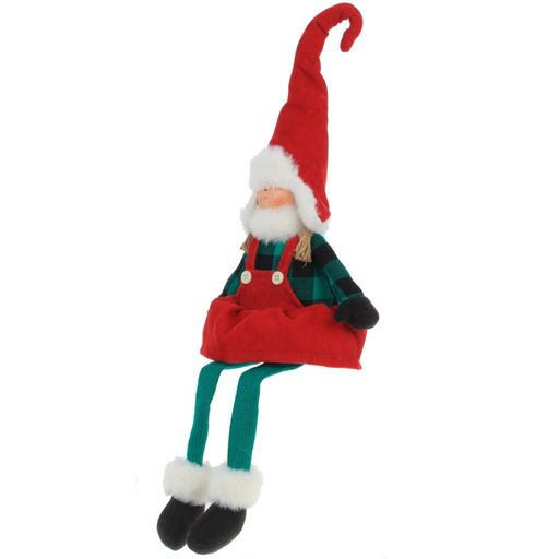 Игрушка мягконабивная "Гном", L18 W8 H60 см, 2в.