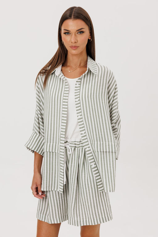 Костюм Lars Style 1111/1 молочный, зеленый, белый