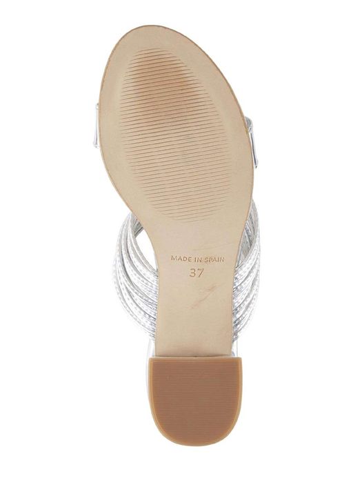 Шлепки, серебристые - Heine фото 7