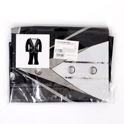 Цена за 5 шт. Воздушный шар фольгированный 40" «Свадебный костюм», фигура