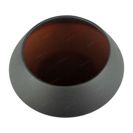 Горшок Персея Глянец серое мат. d19 h8 (уп.10) - Сады аурики фото 2