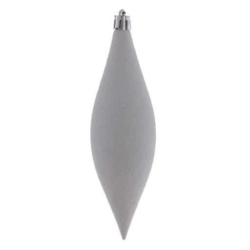 Набор из 12-ти шт: Украшение новогоднее "Капля", L33 W4 H16 см