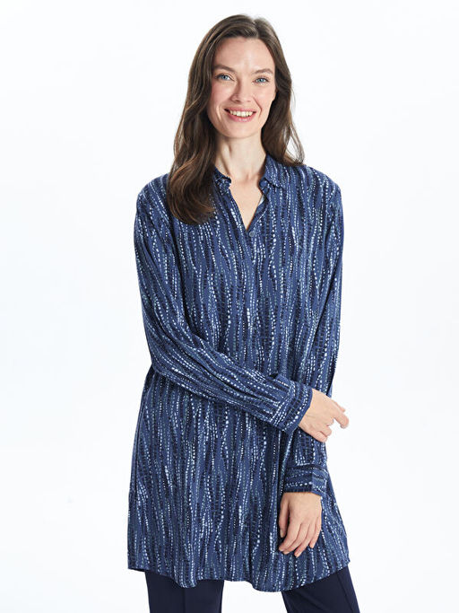 Desenli Kad?n G?mlek Tunik