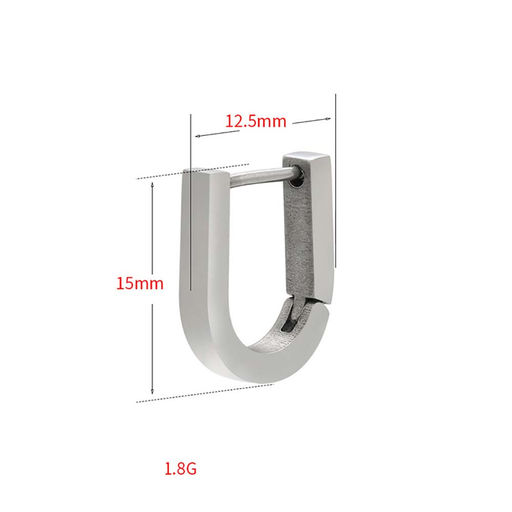 Серьги с замком кольцо арт. 13 1553 (id 254850) - Rada фото 2