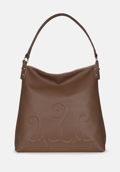 Модель №1201 | кожзам | гладкий | коричневый | Р900-9 | 30657