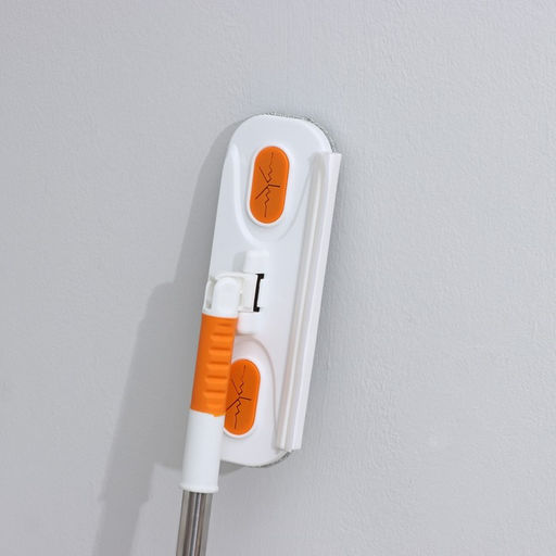 Щётка для окон Raccoon, телескопическая нержавеющая ручка 77(123) см, силиконовый сгон 22 см, велюровая насадка 227 см, цвет МИКС - Simaland фото 9