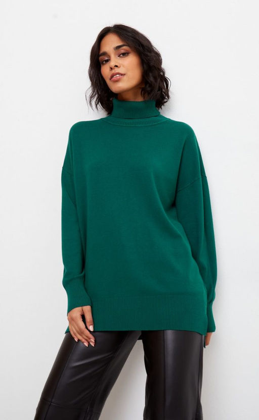 Водолазка F122-1507 d.green - Fine joyce фото 9