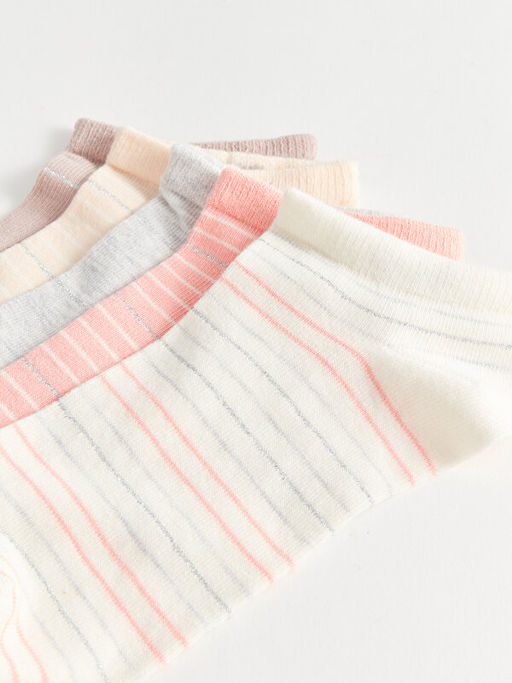 ?izgili Kad?n Patik ?orap 5li