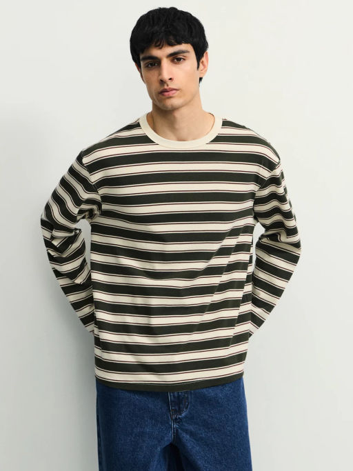 Лонгслив в полоску / Zarina  фото 7