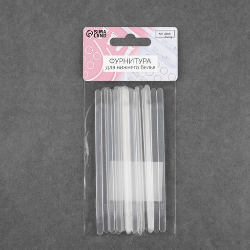 Цена за 5 шт. Пластина для корсета и бюстгальтера, 20 шт, 110 5 мм - Арт узор фото 5