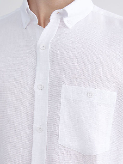 Regular Fit K?sa Kollu Erkek G?mlek