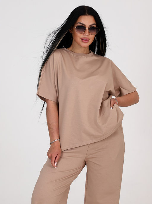 СК-2310 ЖЕНСКИЙ СПОРТИВНЫЙ КОСТЮМ (Бежевый) - А-дина фото 3