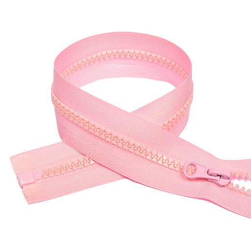 Молния Mzip трактор №5 1 замок усил.зв., 50см, цв.F134 св.розовый уп.10шт