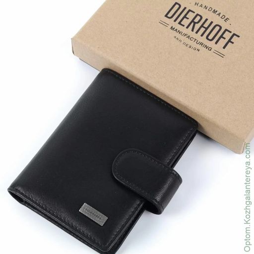 Мужская кожаная визитница Dierhoff Д 8131-010 - Sergio valentini фото 4