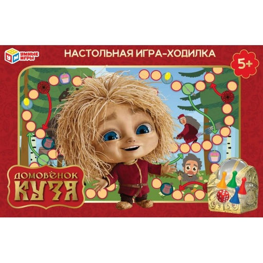 Игра-"ходилка" в коробке, 33*22см "Домовенок Кузя" (ш/к17305, 394094, "Умные игры")