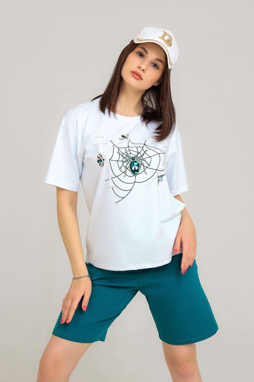 Шорты Натали 21586 из хлопка с полиэстером  фото 7