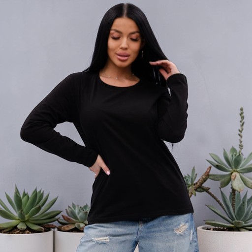 Лонгслив малина Каприз из хлопка  фото 37