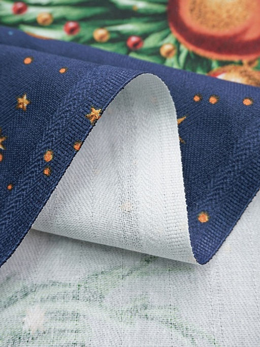 Дорожка "Волшебная елочка", ш.0.5м, хлопок-100%, 225гр/м.кв, раппорт 63см