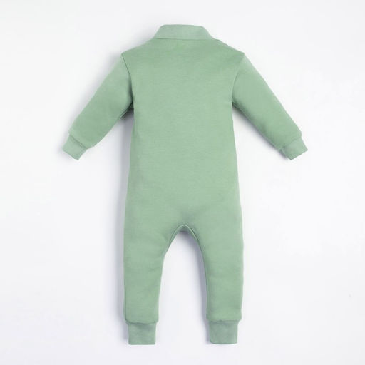 Комбинезон на молнии Крошка, Я BASIC LINE, рост 62-68 см, зелёный - Крошка я фото 9