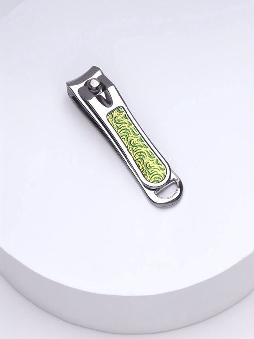 Цена за 12 шт. Кусачки книпсер маникюрные, с пилкой, 5 см, в коробке, МИКС