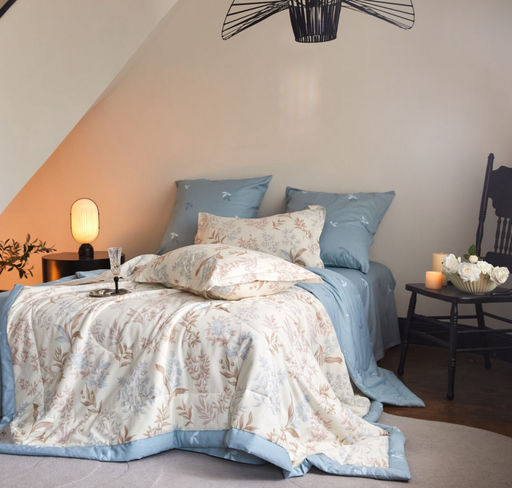 Одеяло Mency Cotton с простыней и навлочками ODMENC011 Семейный