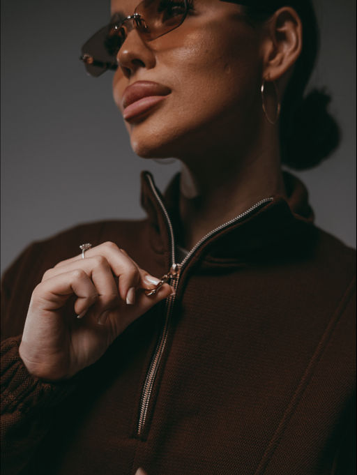 Брамея свитшот женский (черный) - Lovetex фото 15