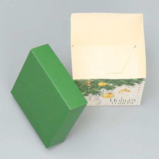 Коробка складная Фотографичные шары, 10 10 10 см - Дарите счастье фото 3