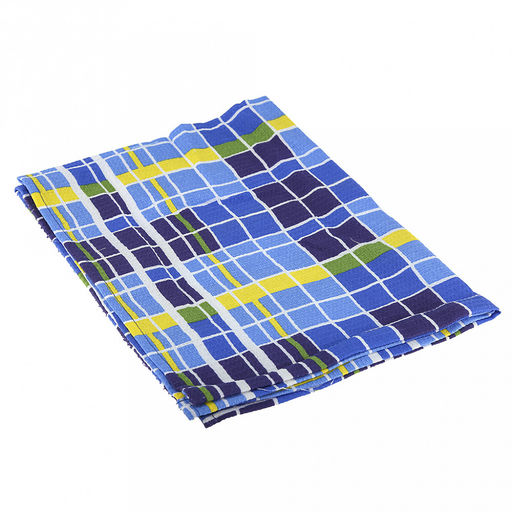 Салфетка хозяйственная 50х60см "Осетинская клетка", вафельное полотно, хлопок 100%, плотность 245г/м2, без упаковки, "Домашняя мода" (Россия)