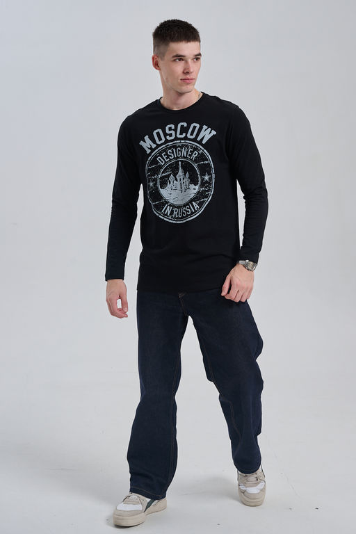 8573 футболка с дл.рукавом унисекс