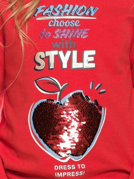 Уценка PELICAN GFN3196 толстовка для девочек  фото 4