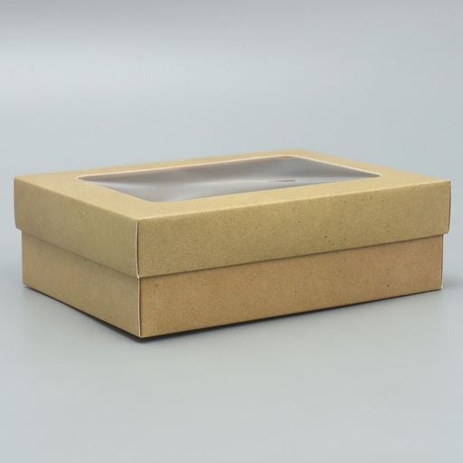 Цена за 2 шт. Коробка подарочная, упаковка, «Под крафт» 16.5×12.5×5 см