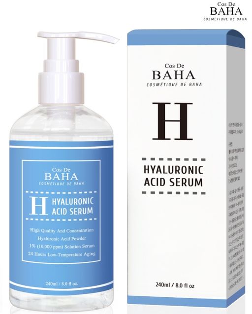 Cos de baha *Hyaluronic Serum 240ml (H240)*Интенсивно увлажняющая сыворотка с гиалоурановой кислотой  фото 2