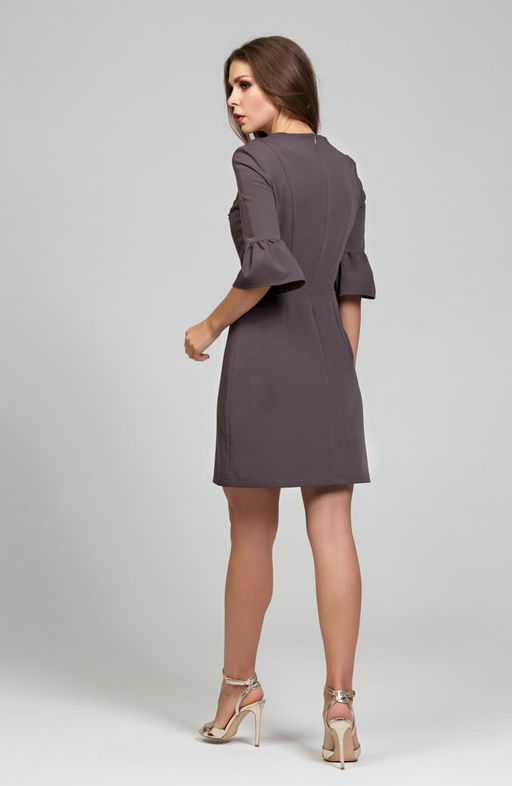 Нарядное платье темный мокко - Donna saggia фото 5