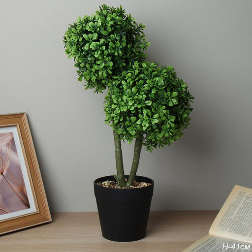 Цена за 1 шт. Цветочная композиция Самшит / ZH-025 /уп 24/ - ГалеонТрейд фото 3