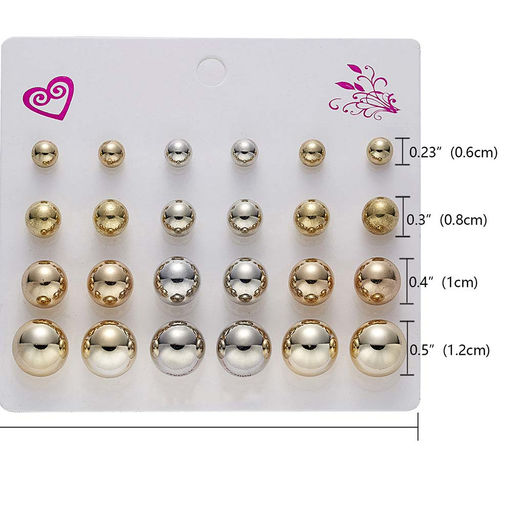 Серьги-пуссеты на гвоздиках арт. 13 1468 (id 258000) - Rada фото 2