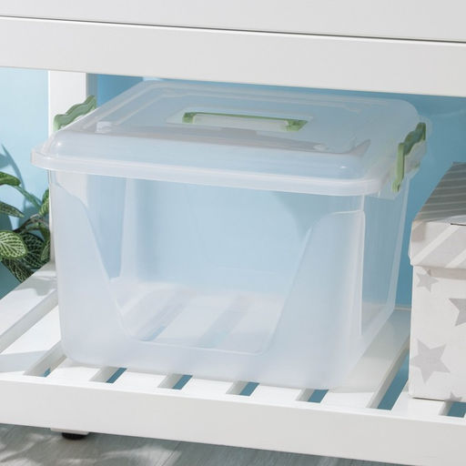 Контейнер для хранения «Комфорт», 15 л, 32×34×22.5 см, с крышкой, МИКС