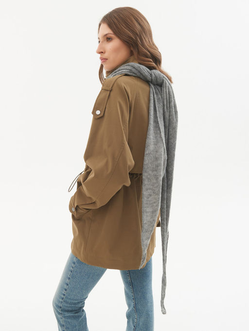 Шарф (косынка) а1448 серый