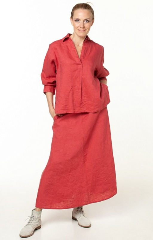 Блузка умягченный лен 100%