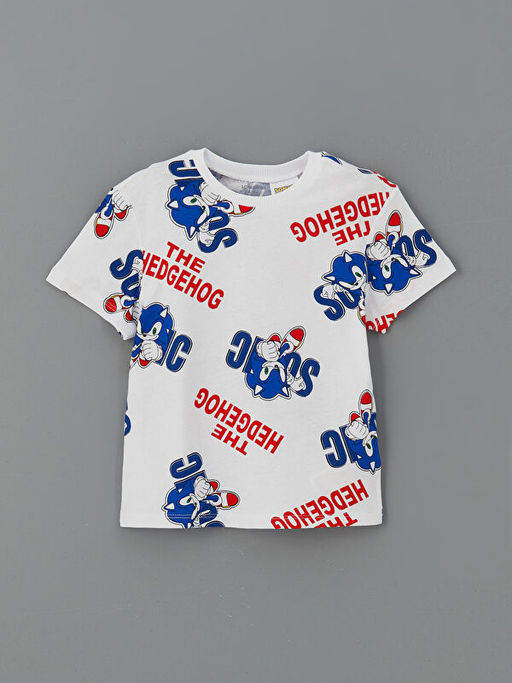 Sonic Bask?l? Erkek ?ocuk Ti??rt 2li