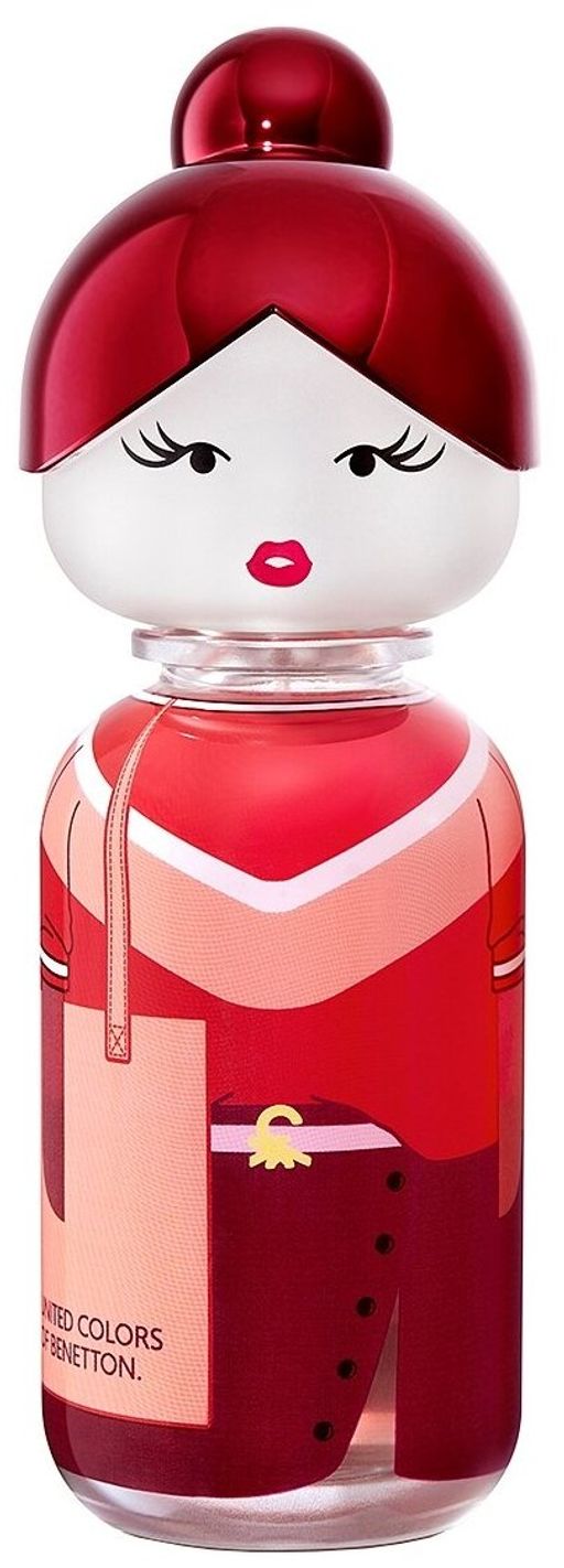 BENETTON SISTERLAND RED ROSE w EDT 50 ml M,