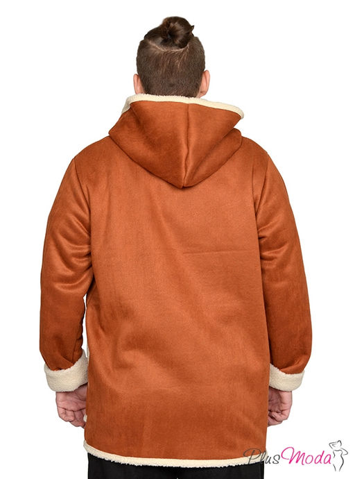 Дубленка-куртка Модель №1790 размеры 44-84 - Plusmoda фото 5