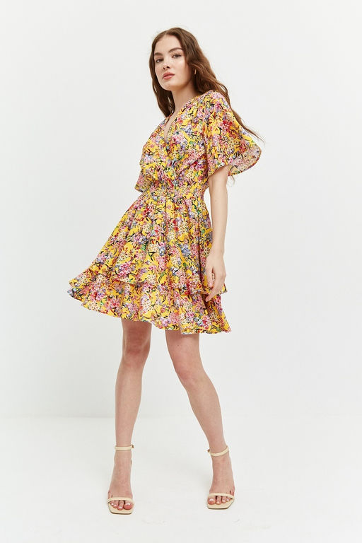 Платье мини со свободными короткими рукавами - TO BE ONE фото 4